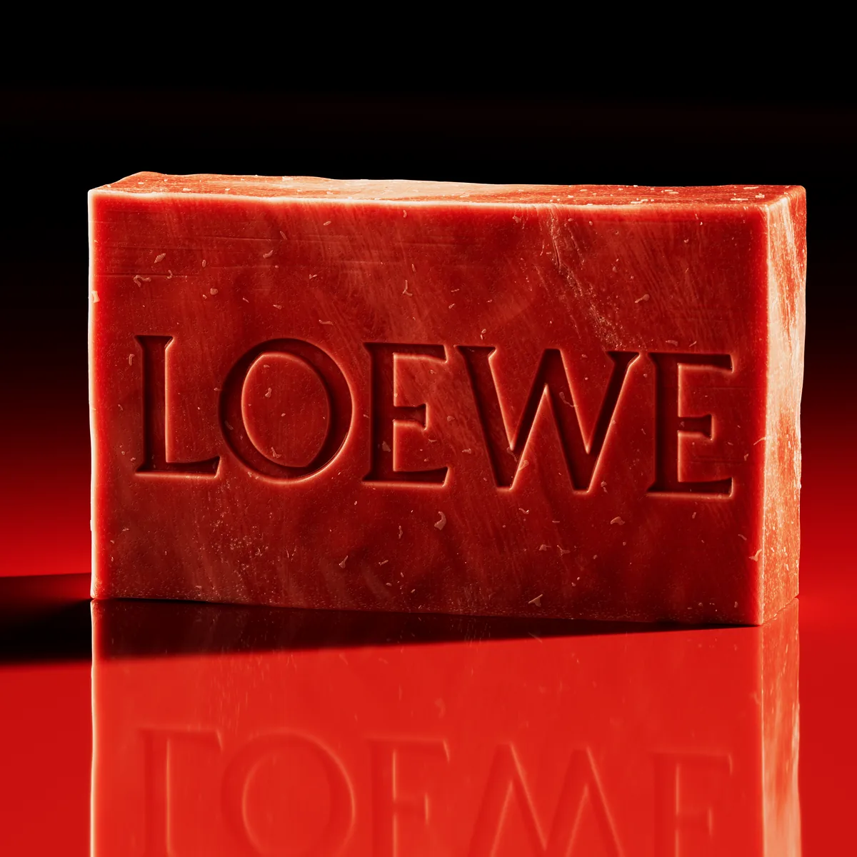 Red soap bar render