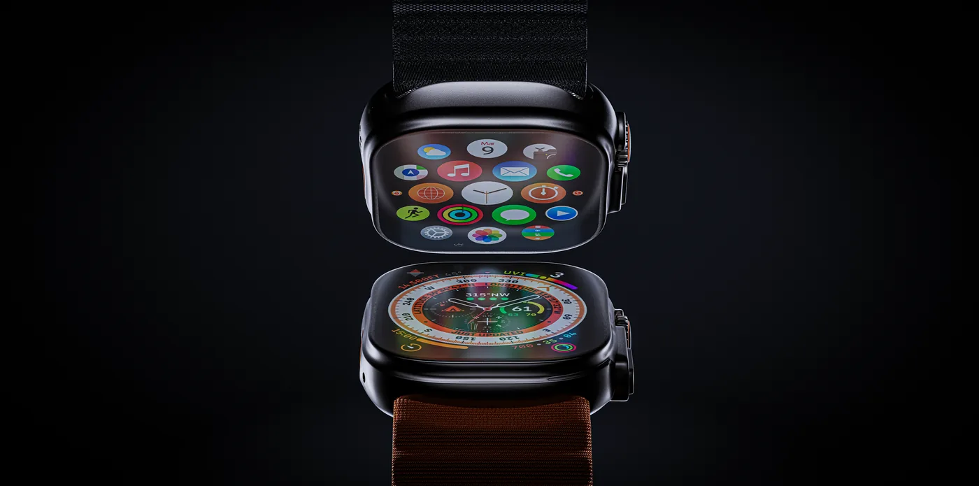 Two smartwatches render